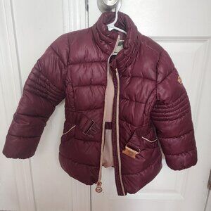 Toddler girl winter coats, 3 items